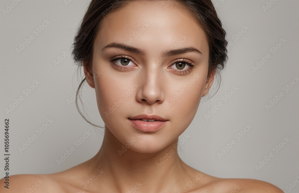 Woman brown hair looking directly at camera.Woman with brown hair making eye contact, ideal for beauty or lifestyle concepts, portraits, blog graphics, social media posts. Woman brown hair looking directly at camera.Woman with brown hair making eye contact, ideal for beauty or lifestyle concepts, portraits, blog graphics, social media posts.