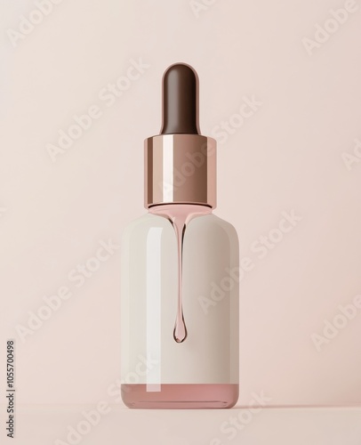 In testing beauty products such as serums, face toners, cleansing essences, and blush liquids, I cut the lid of the bottle with a pipet and smudged the liquid on my cheeks. photo