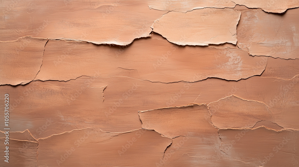 Close-up of crumpled brown paper with a rough, vintage texture. The natural fibers and worn surface highlight the aged and rustic qualities of the material.