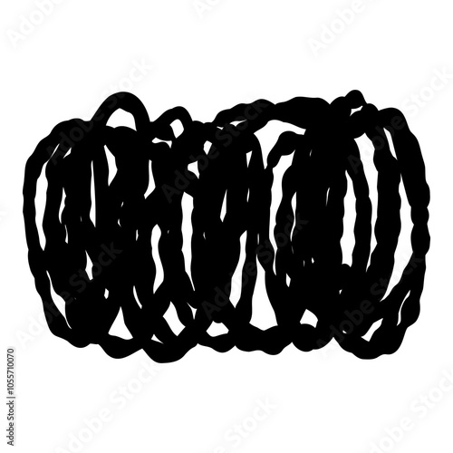 Outline hand painted cloud doodle PNG isolated shape. Hand drawn line shape. Simple stroke grunge icon. Minimalist cartoon playful shape logo