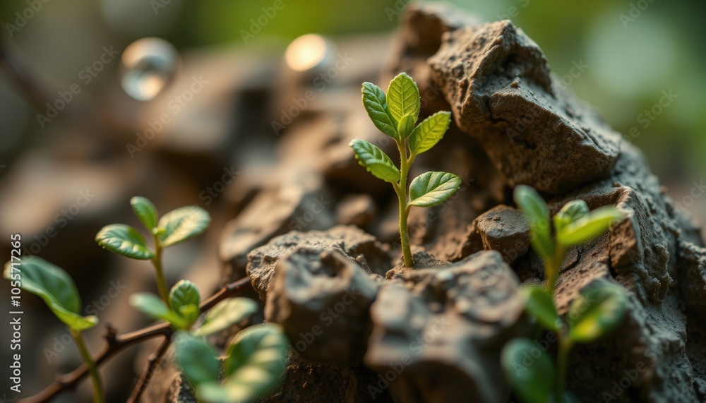 Resilience in nature a new leaf emerges Resilience in nature a new leaf emerges