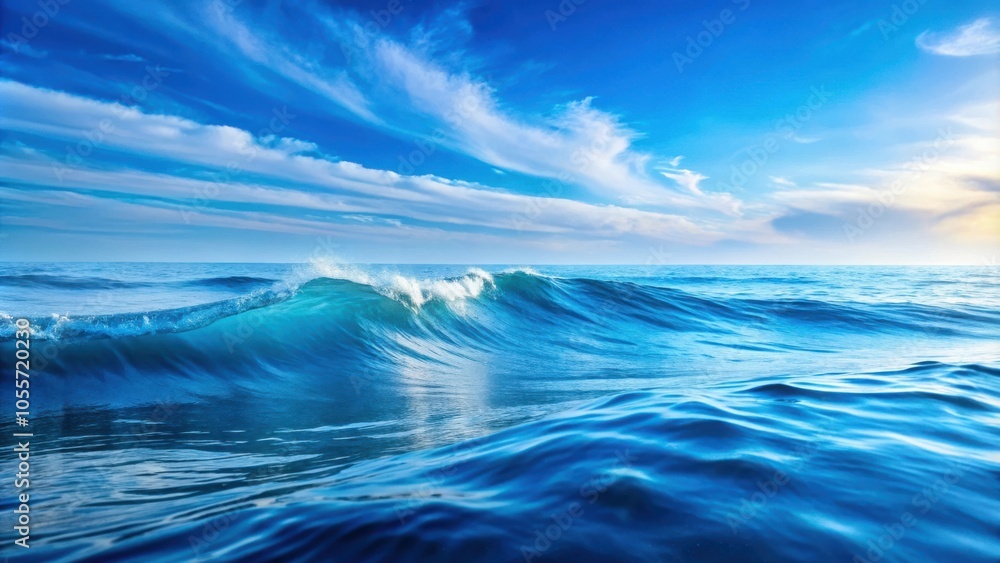 Serene Blue Waves Calm Atmosphere for Backgrounds and Art Projects Serene Blue Waves Calm Atmosphere for Backgrounds and Art Projects