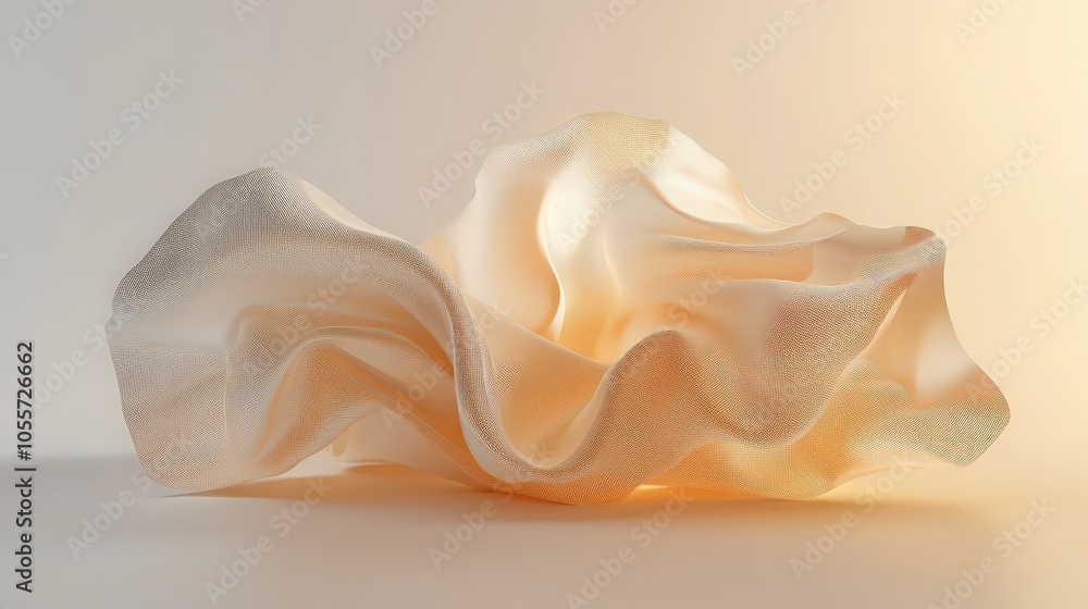 Abstract wave flowing design Abstract wave flowing design