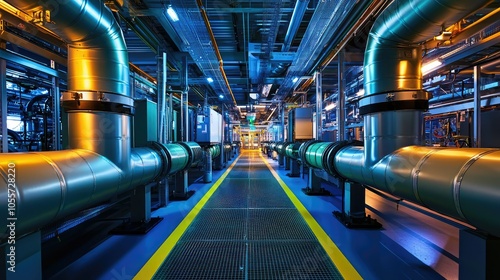 Wallpaper Mural Modern Data Center Cooling Infrastructure Torontodigital.ca