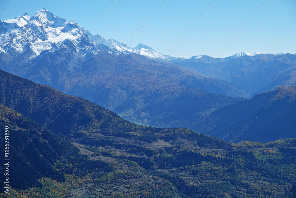 Beautiful view of the mountains Beautiful view of the mountains