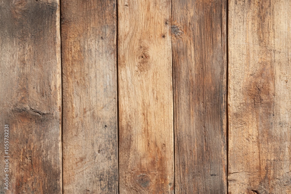 Fototapeta premium Empty Aged Wooden Frame with Distressed Details