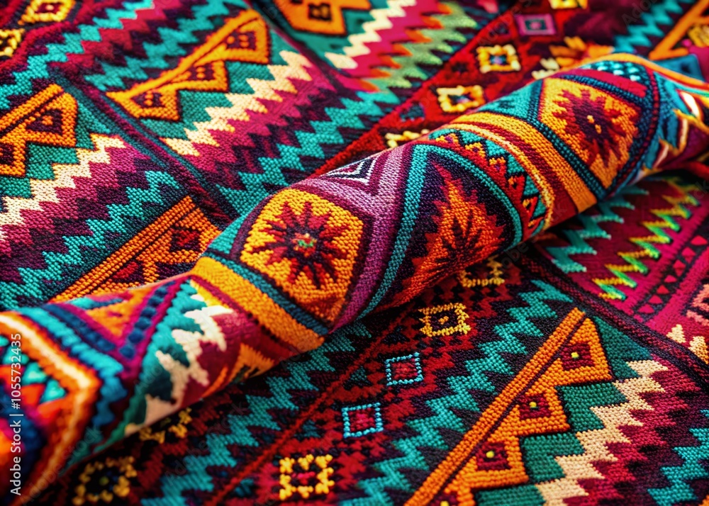 Aztec Print in Muted Colors - Ethnic Textile Pattern for Fashion and Home Decor Aztec Print in Muted Colors - Ethnic Textile Pattern for Fashion and Home Decor