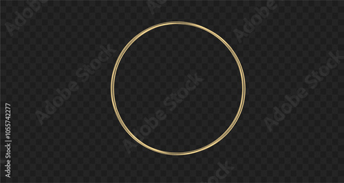 Light circle yellow swirl. Curved white line light effect. Darkening of the moon. Flash vector semicircle and spark light effect. Podium, gold radial platform.	