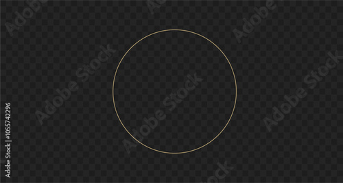 Light circle yellow swirl. Curved white line light effect. Darkening of the moon. Flash vector semicircle and spark light effect. Podium, gold radial platform.	