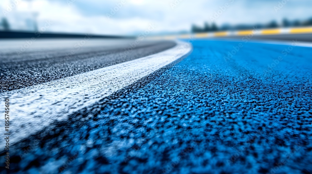 Thrilling Drift Racing Action - Close-Up of Skid Marks Hairpin Curves Captured with Vivid Contrast and Wide-Angle Lens Thrilling Drift Racing Action - Close-Up of Skid Marks Hairpin Curves Captured with Vivid Contrast and Wide-Angle Lens