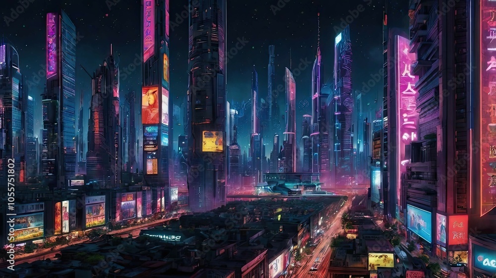 Futuristic City of the Future at Sunset: High Technology and Architectural Inspiration Futuristic City of the Future at Sunset: High Technology and Architectural Inspiration