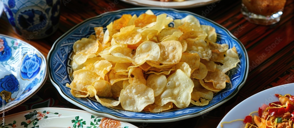 Potato Chips Chinese Food