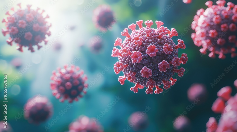 Detailed Visualization of Human Papillomavirus Structure Detailed Visualization of Human Papillomavirus Structure