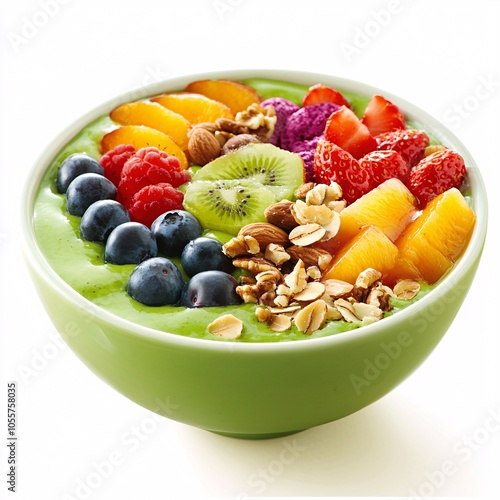 Vibrant Fruit Smoothie Bowl photo