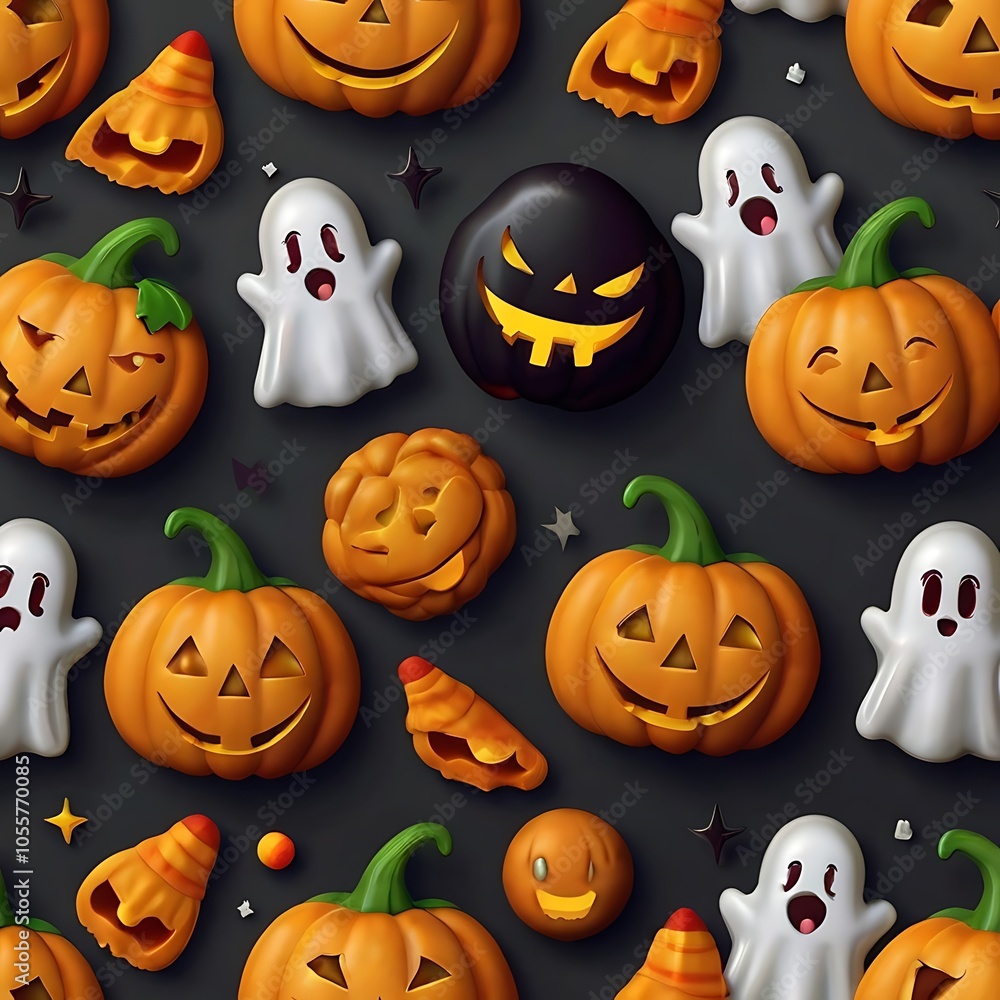 Halloween Flat Icon Pack Halloween Flat Icon Pack