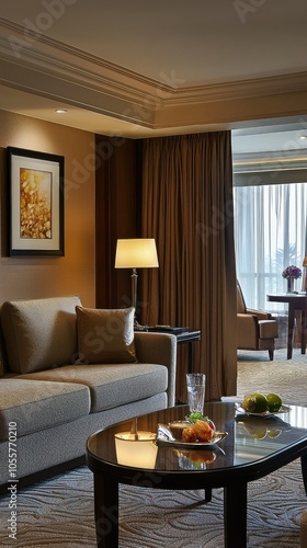 Wallpaper Mural Elegant Executive Suite with Captivating View Torontodigital.ca