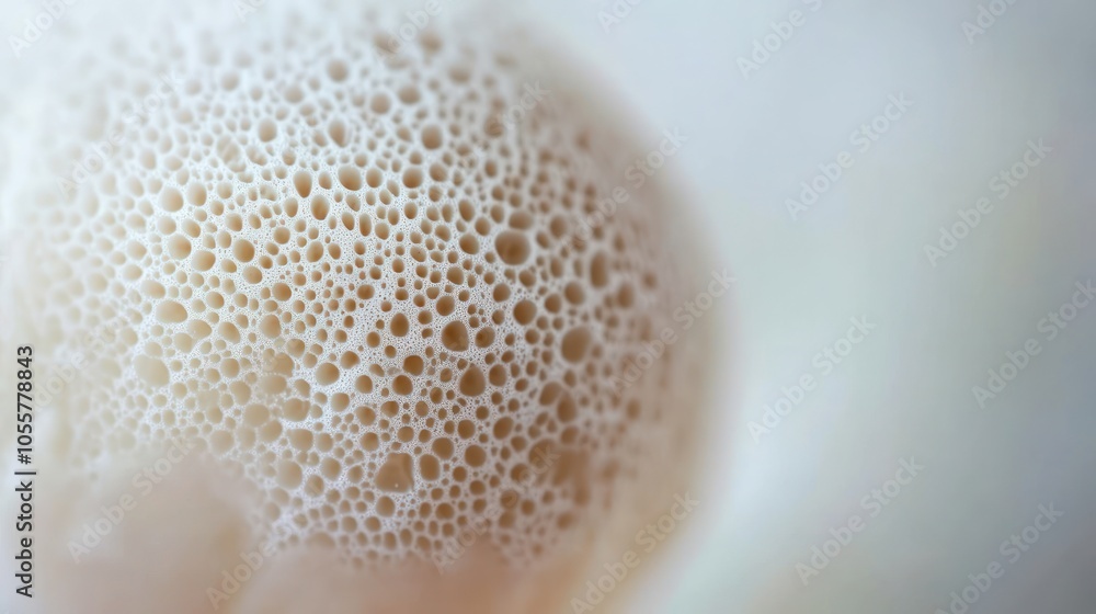 Close-up of Creamy Foam Close-up of Creamy Foam