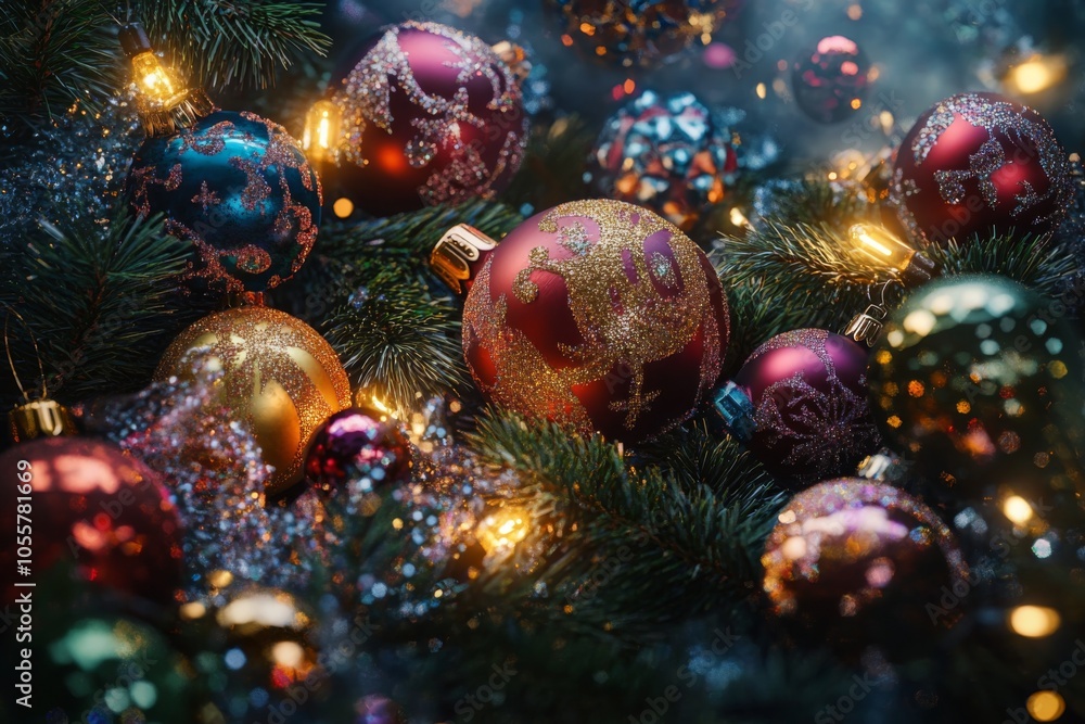 Merry Christmas Composition with Cheer Merry Christmas Composition with Cheer