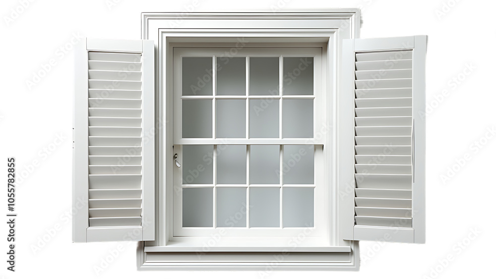 Modern and minimal house window for interior decoration isolated on background, open office glass window frame. Modern and minimal house window for interior decoration isolated on background, open office glass window frame.