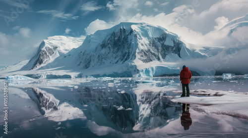 evelyn byrd in Antarctica photo