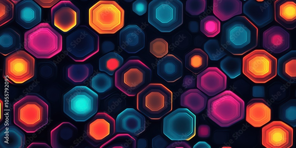 a vibrant abstract wallpaper with a pattern of hexagonal shapes a vibrant abstract wallpaper with a pattern of hexagonal shapes