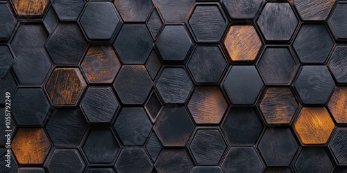 a vibrant abstract wallpaper with a pattern of hexagonal shapes