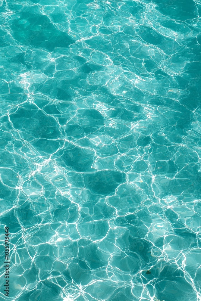 A body of crystal clear water showcases beautiful sunlit waves, creating a sparkling and tranquil aquatic environment. A body of crystal clear water showcases beautiful sunlit waves, creating a sparkling and tranquil aquatic environment.
