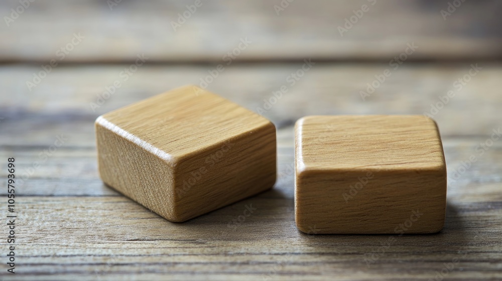 Two Empty Scrabble Game Tiles Two Empty Scrabble Game Tiles