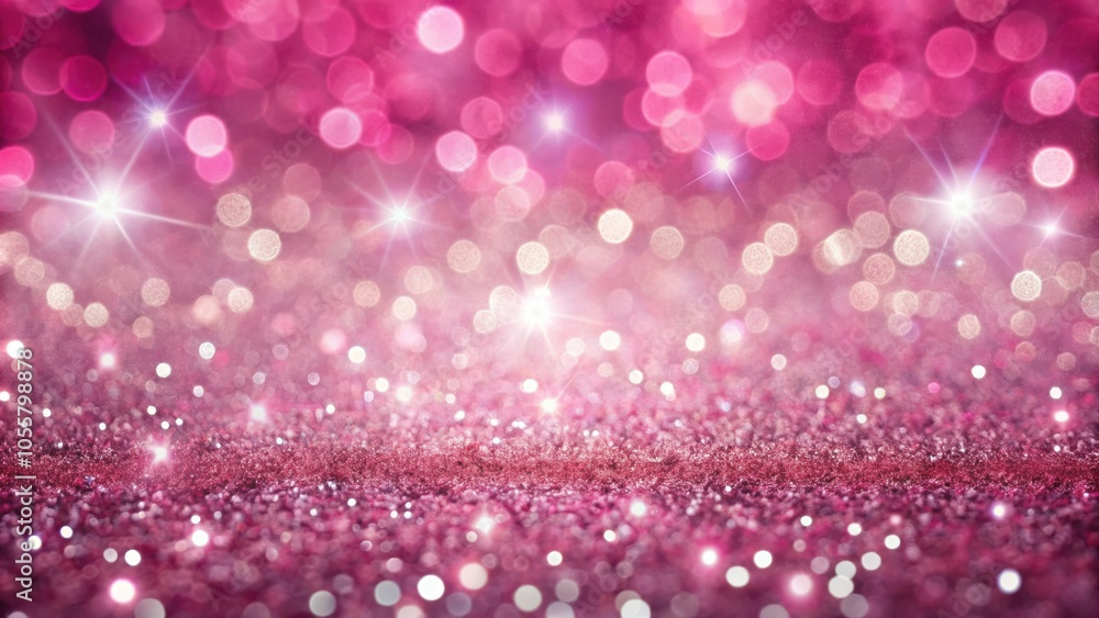 Glamorous pink glitter background with shimmering patterns and sparkles for design projects Glamorous pink glitter background with shimmering patterns and sparkles for design projects