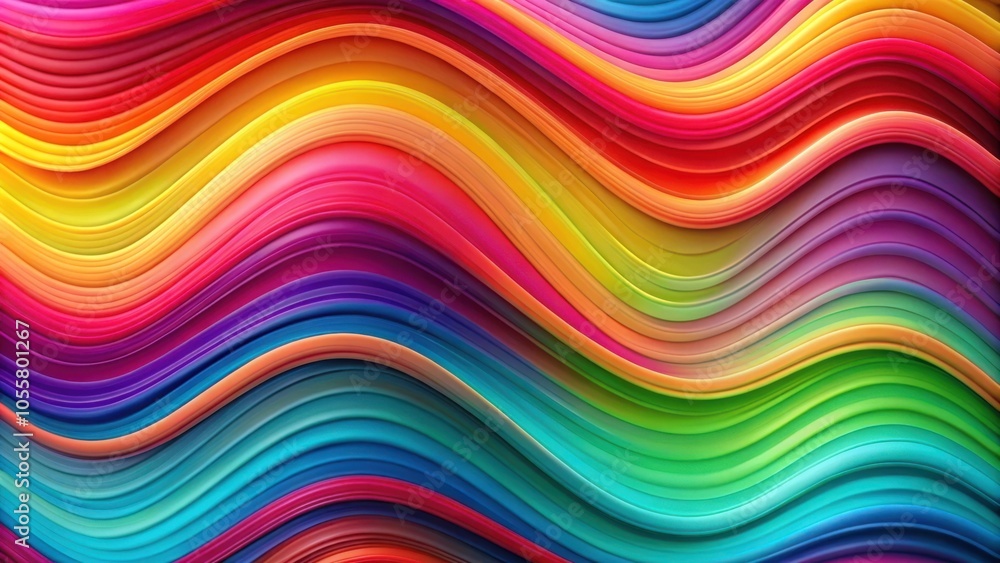 Colorful dynamic wavy texture background with fluid dimension for design projects Colorful dynamic wavy texture background with fluid dimension for design projects