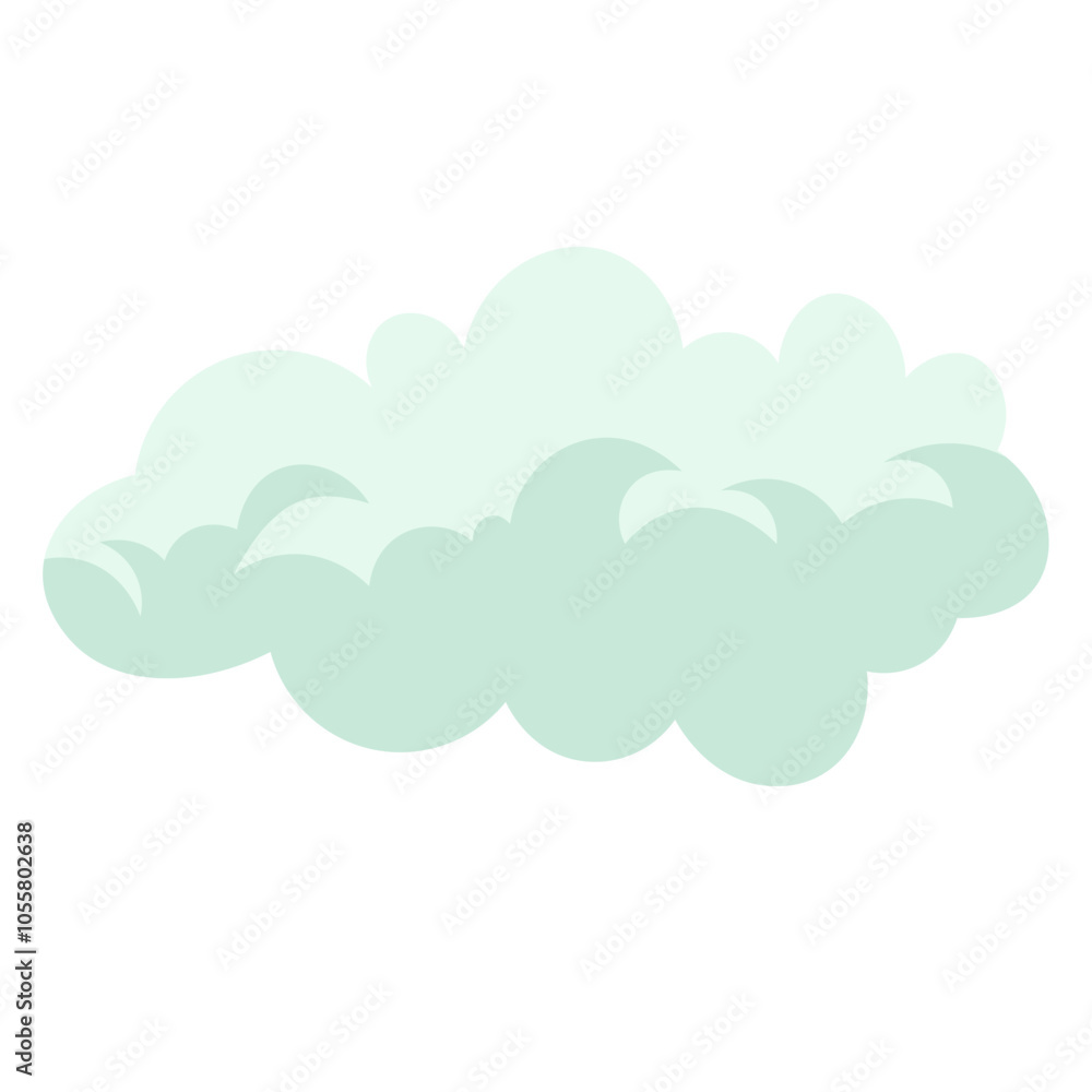 Simple Cloud illustration Simple Cloud illustration