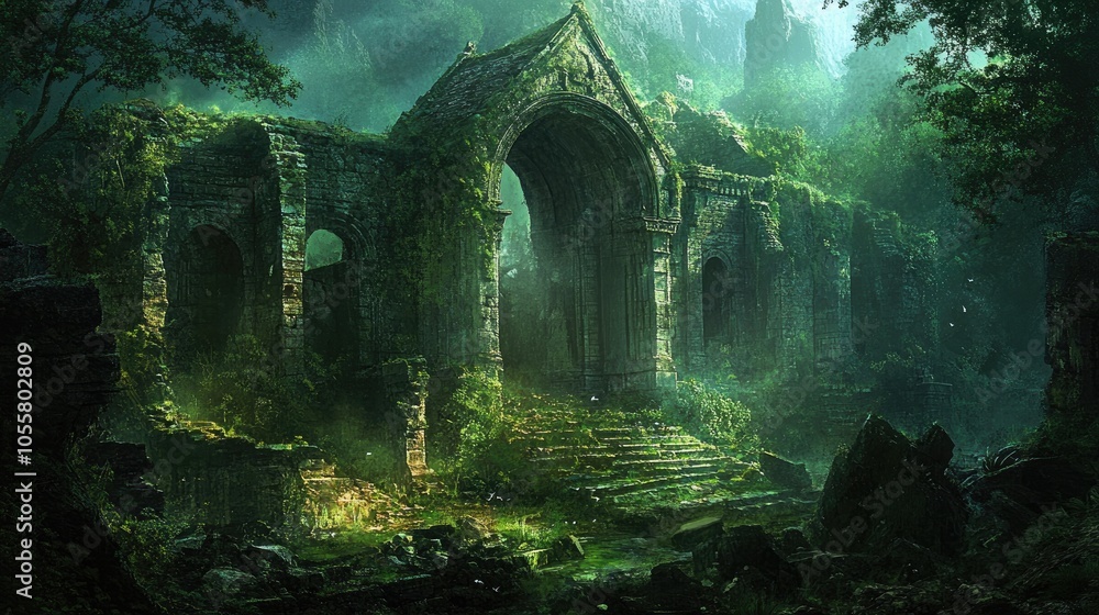 The historical importance of an enchanting ruin suggesting an ancient realm of magic and sorcery The historical importance of an enchanting ruin suggesting an ancient realm of magic and sorcery