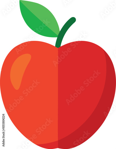 Apple vector art illustration eps photo