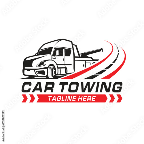 car towing logo