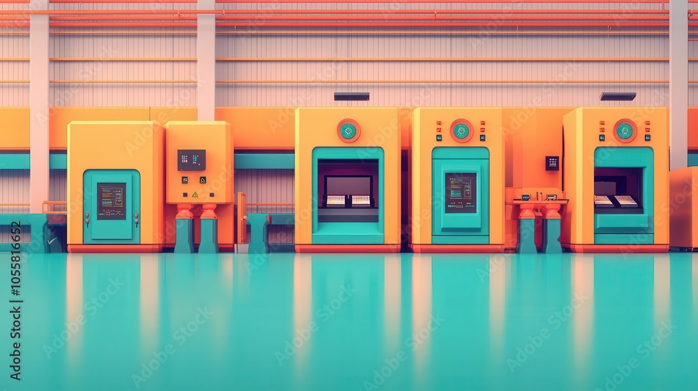 Factory with AIdriven quality inspection robots, consistent quality control Factory with AIdriven quality inspection robots, consistent quality control