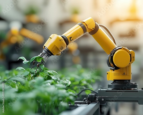 Machine learning model predicting crop yield, techpowered agriculture photo