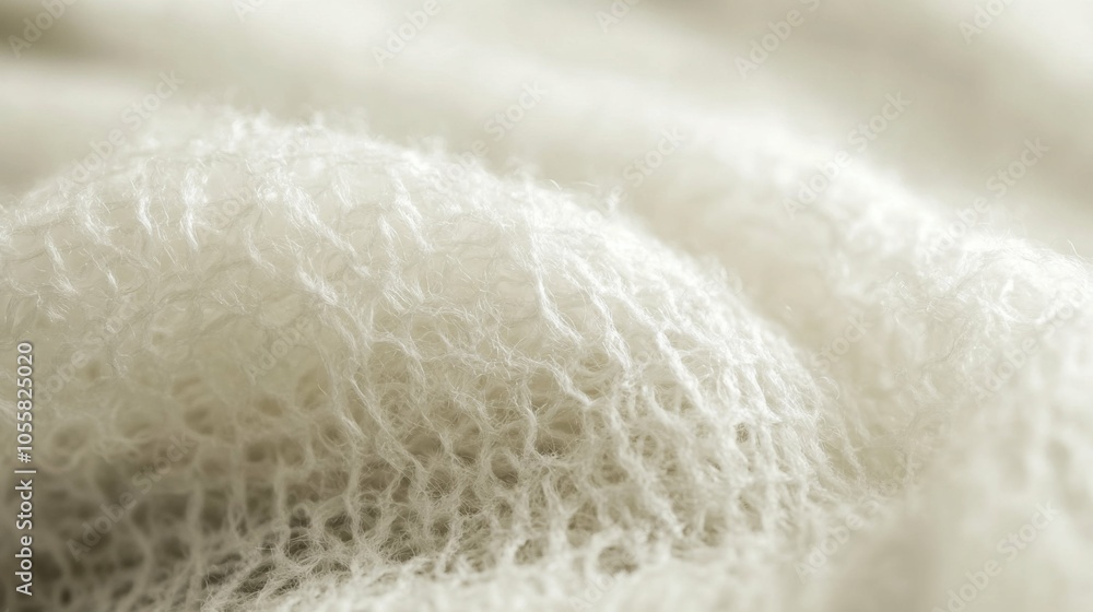 A macro photograph of the towel fibers, focusing on the loops and texture, with the surrounding towel softly blurred. A macro photograph of the towel fibers, focusing on the loops and texture, with the surrounding towel softly blurred.