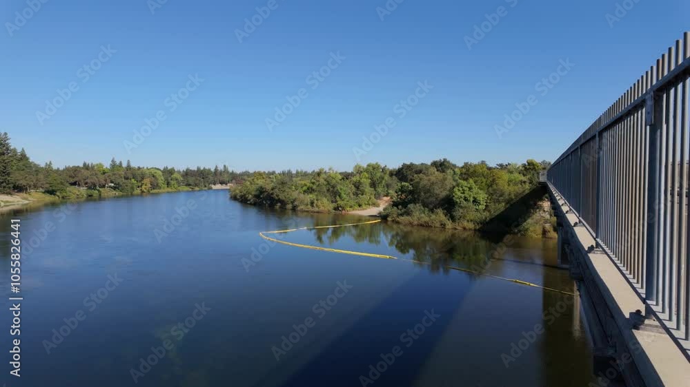 Bridge over the american river Bridge over the american river