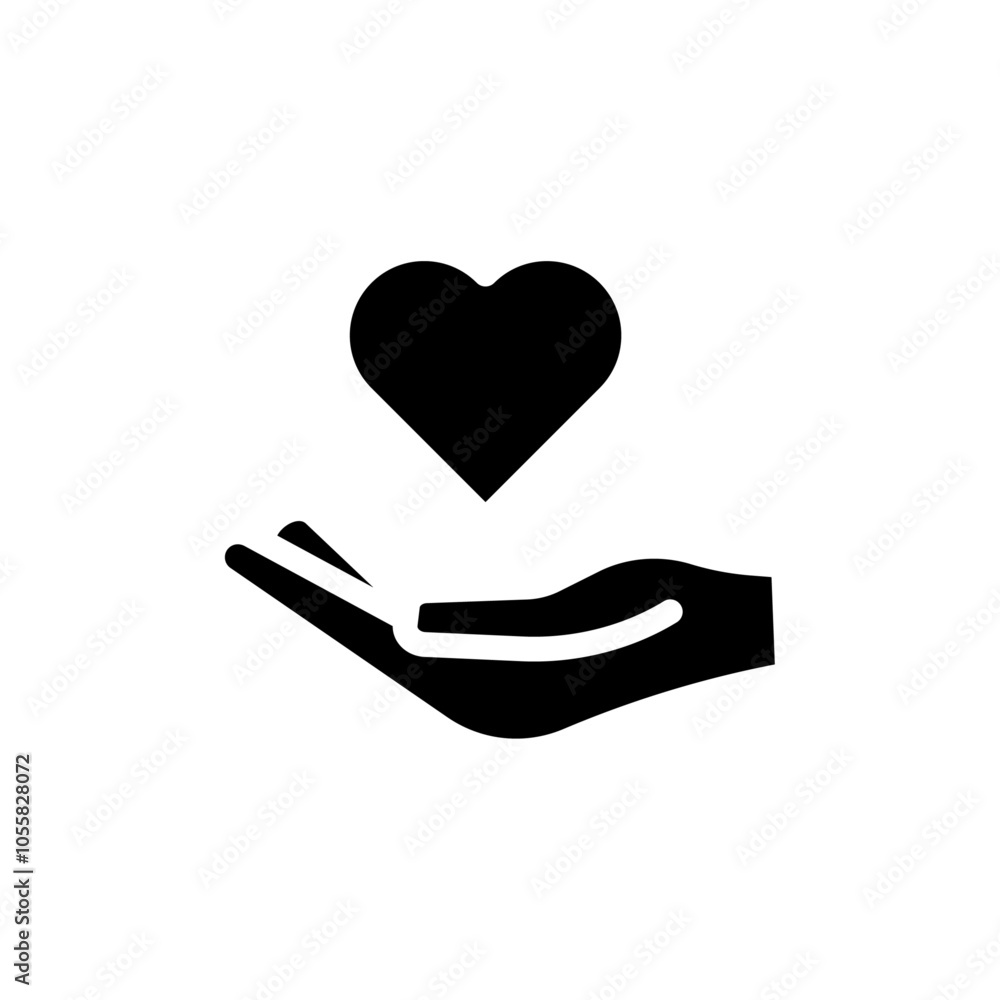 Donate icon logo sign set vector outline Donate icon logo sign set vector outline