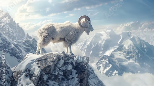 Majestic Mountain Goat