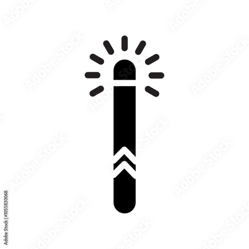 Magic wand icon logo sign set vector outline