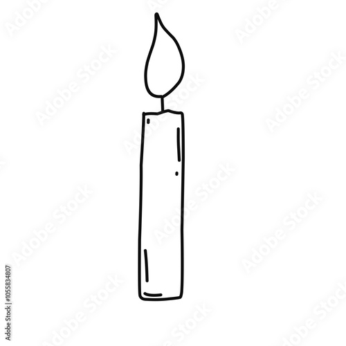 Doodle Candle 