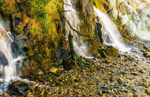 Kings Canyon Waterfall in The Humboldt Toiyabe National Forest, Carson City, Nevada, USA photo