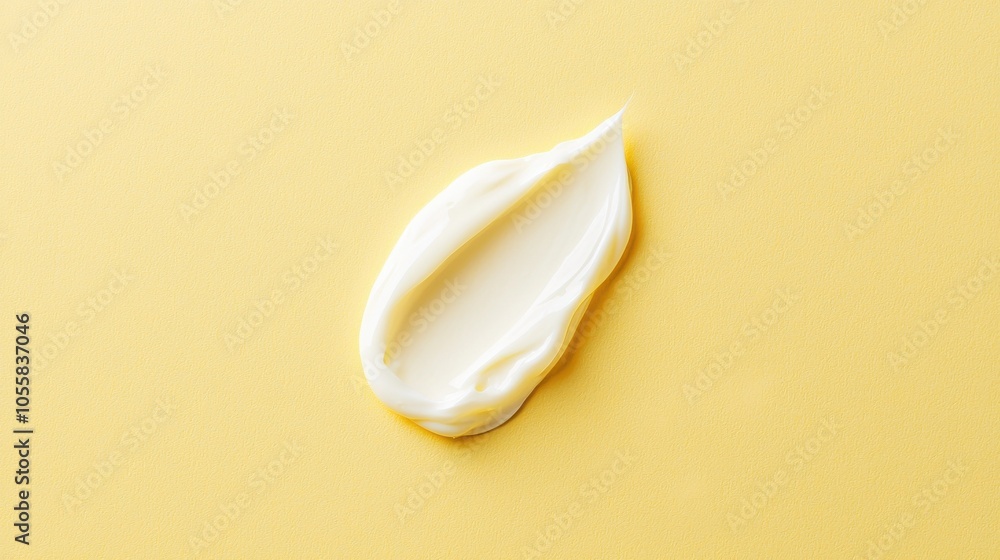 A top view showcases a white wet watercolor paint mockup on a cheerful yellow background. The blending edges capture creativity and spontaneity, highlighting the fluidity and vibrancy of watercolor ar A top view showcases a white wet watercolor paint mockup on a cheerful yellow background. The blending edges capture creativity and spontaneity, highlighting the fluidity and vibrancy of watercolor ar