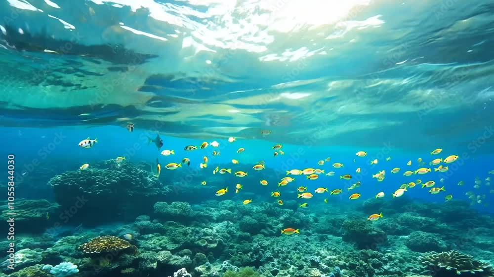 scene penetrating underwater World 4k time-lapse Tranquil coral water animation Seamless looping Day sunlight reefs video Oceans marin reef fish ocean nature sea loop background serene zen peaceful r scene penetrating underwater World 4k time-lapse Tranquil coral water animation Seamless looping Day sunlight reefs video Oceans marin reef fish ocean nature sea loop background serene zen peaceful r