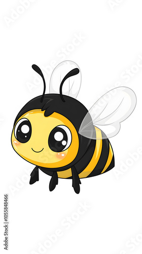 Cute cartoon bee