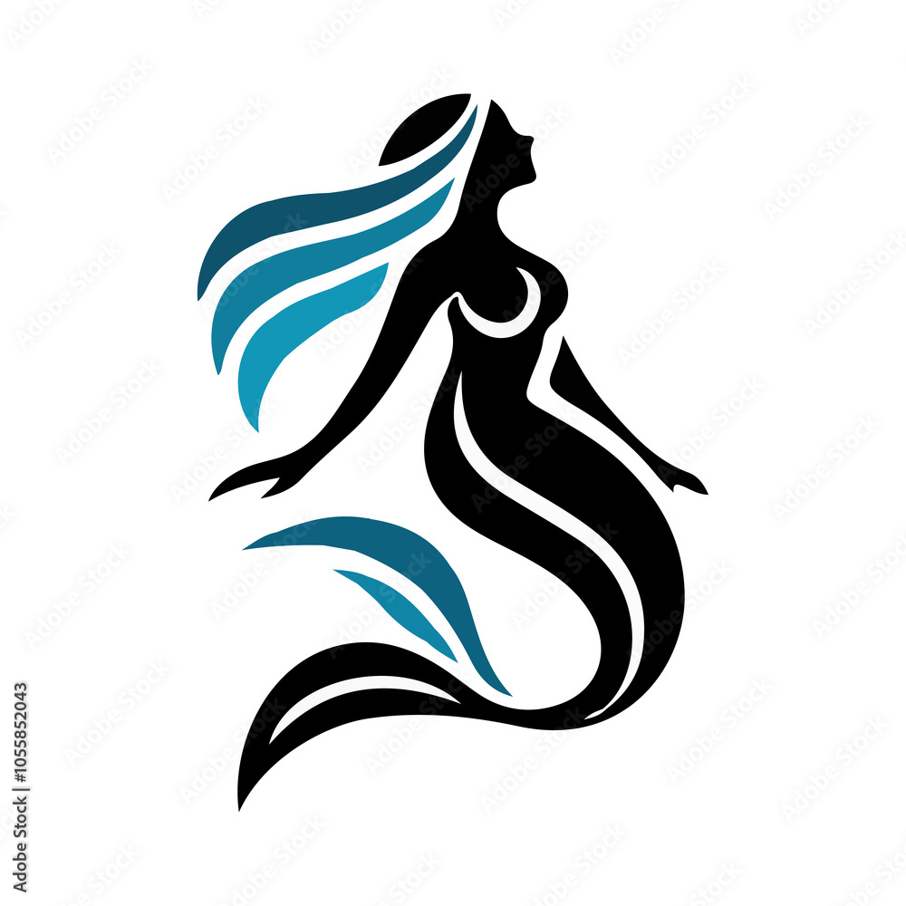 Fototapeta premium Mermaid Girl