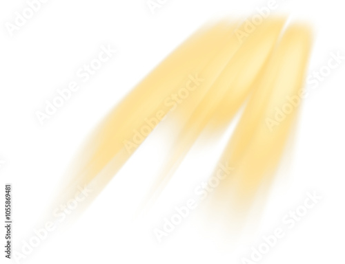 Rays isolated on png, god rays, light behind the stage, sunrise, lighting isolated on transparent background.