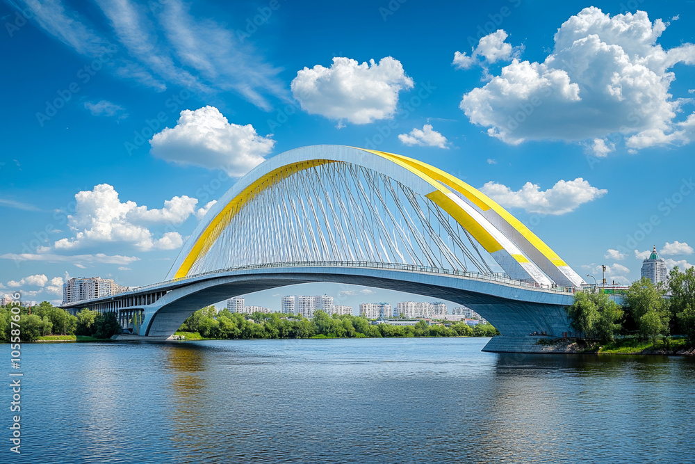 Obraz premium city harbour bridge