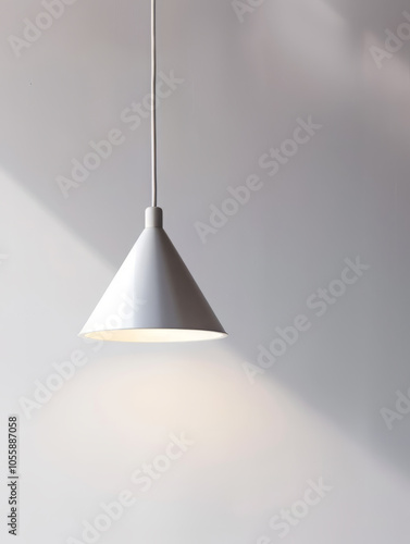 Sculptural Lovely Modern Light Interior Design  photo